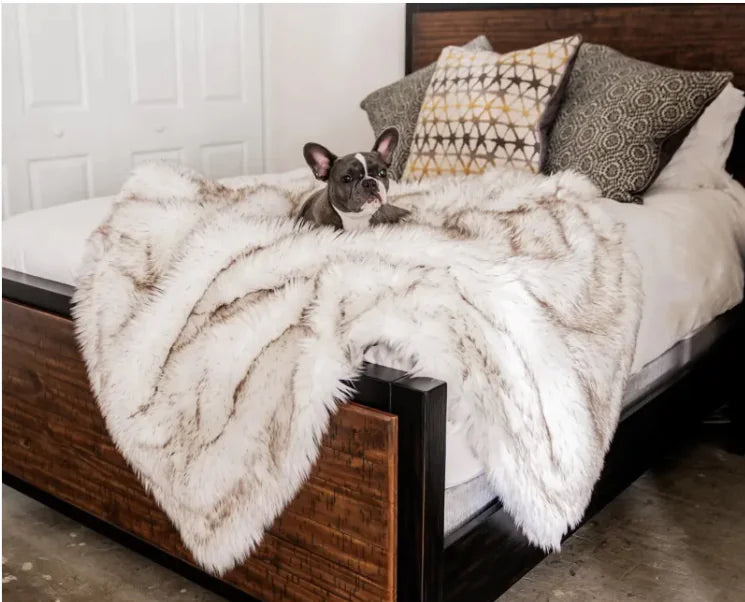 Deluxe Soft Pet Seat Cushioned Blanket - Washable and Stylish - For Winter
